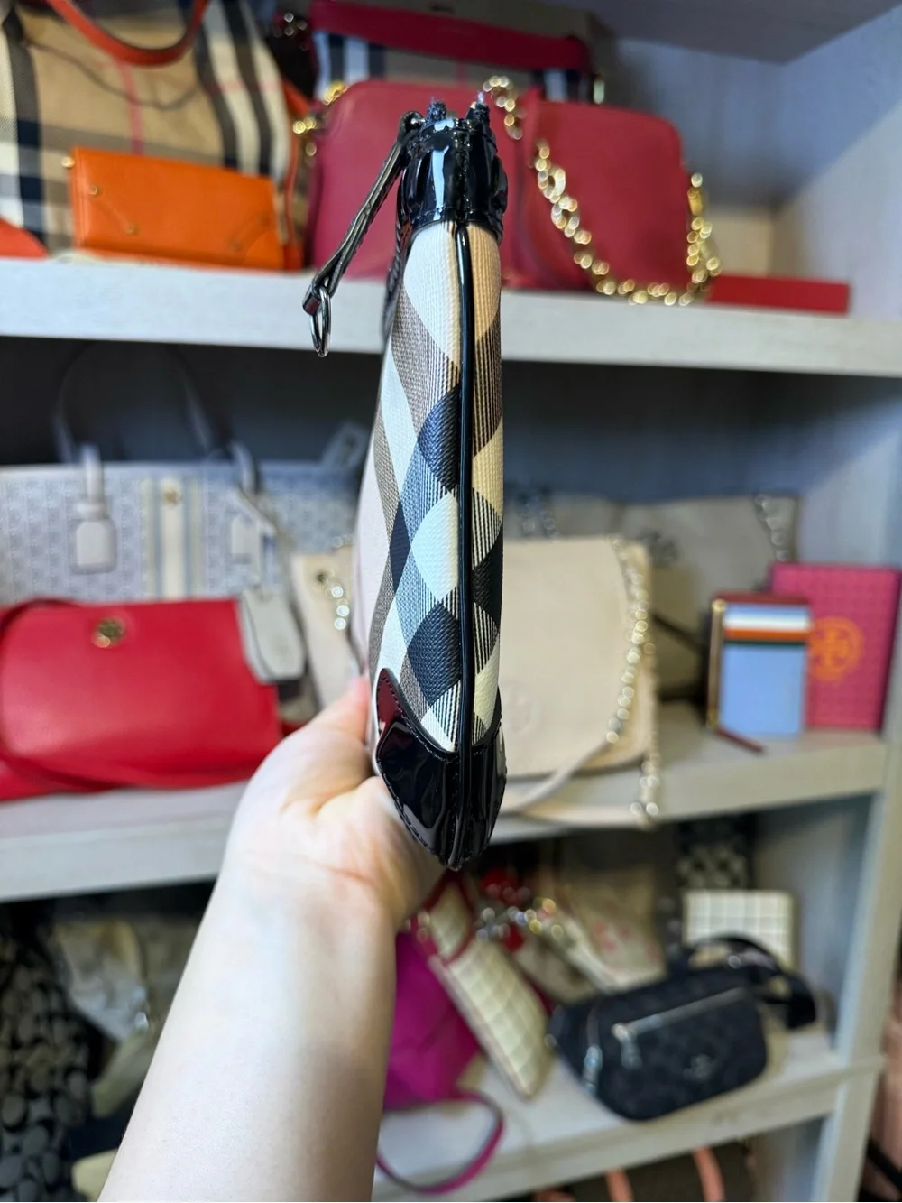 Burberry Novacheck Pouch/ clutch